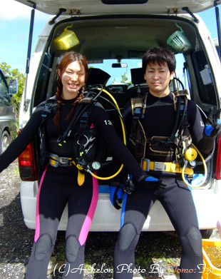 秋の八丈島 体験ダイビング